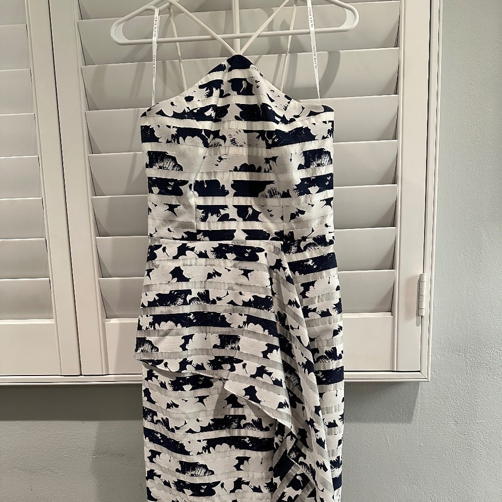 Black Halo Blythe Printed Midi Dress - 100% Bloomingdale's Exclusive - Size 6